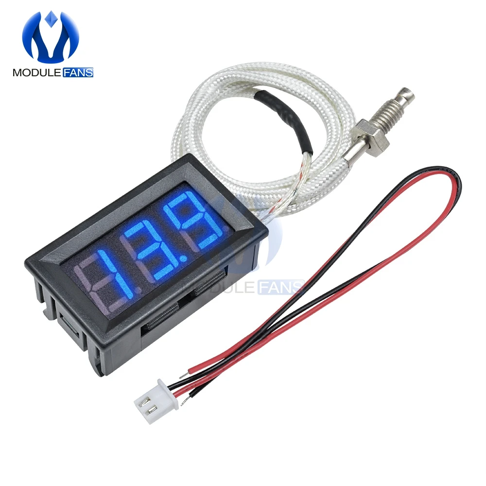 Трубка со светодиодный ным дисплеем термометр измеритель температуры цифровой