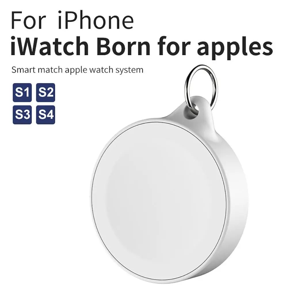Портативное мини беспроводное зарядное устройство карманное для Apple Watch 1 2 3 4