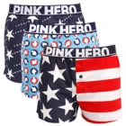 Трусы-боксеры мужские с принтом, 100% хлопок