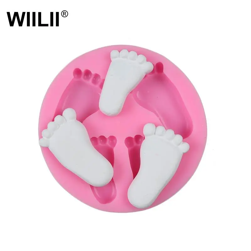 3D Маленькая силиконовая форма для выпечки на щиколотке формочка шоколада конфет