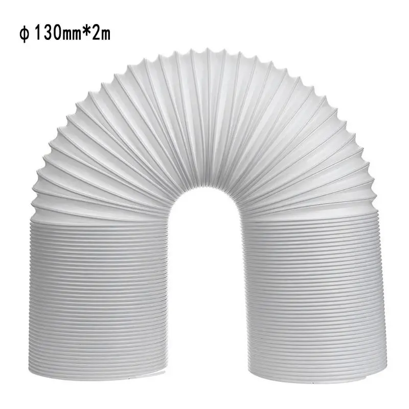 

13/15cm Diameter Flexible Portable Air Conditioner Exhaust Pipe Vent Hose Tube Duct Outlet Free Extension
