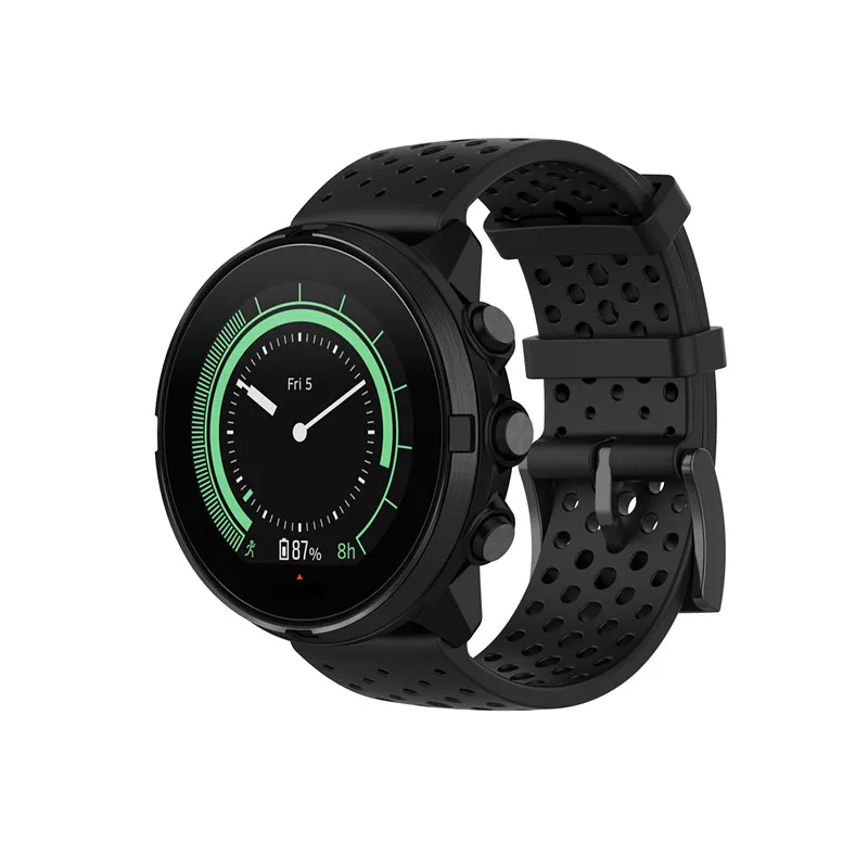 50 шт. Открытый Спорт Силиконовые замена часы ремешок браслет для Suunto 9/Baro Suunto Spartan Спорт наручные часы HR D5