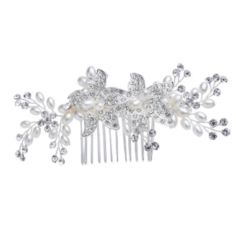 Роскошный цветок горный хрусталь головная повязка свадебные аксессуары для