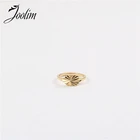 Joolim высококачественные кольца на палец с золотым покрытием Sunburst Band для женщин модные ювелирные изделия оптом