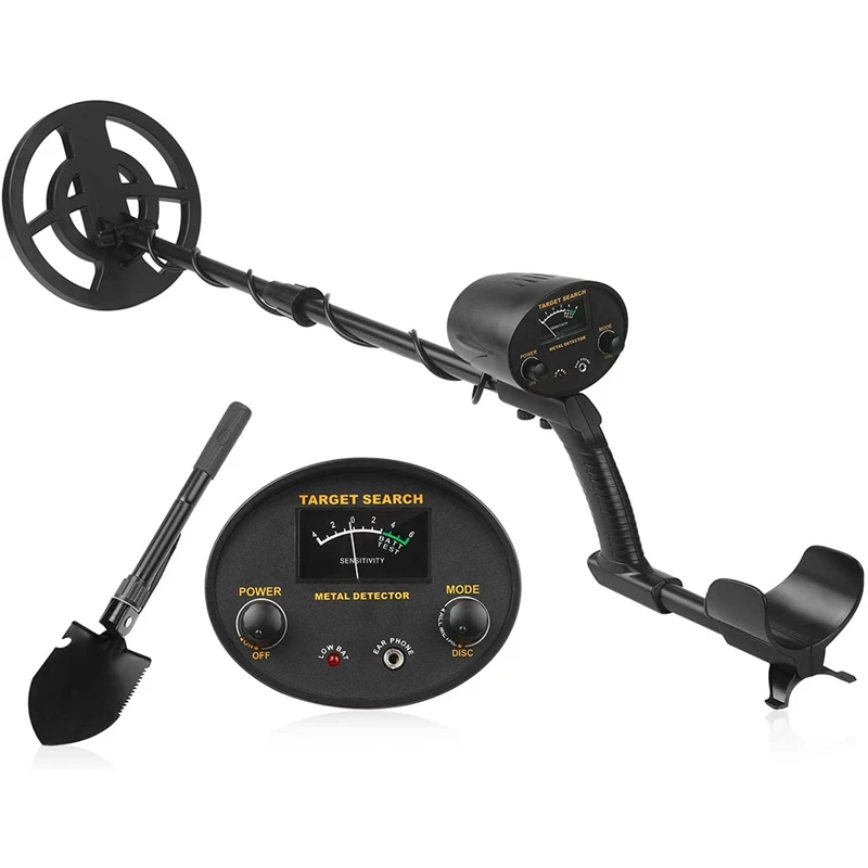 

Высокоточный металлоискатель с двойным режимом, водонепроницаемый поисковый регулируемый стержень катушки с индикатором низкого заряда, ...