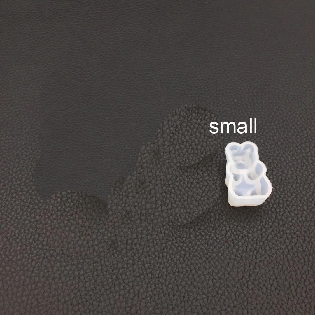 small sugar mold Различные формы для сахара в виде медведя Expoxy, ювелирные изделия из смолы, формы для изготовления ювелирных изделий, подвесные инструменты - Цвет: small sugar mold