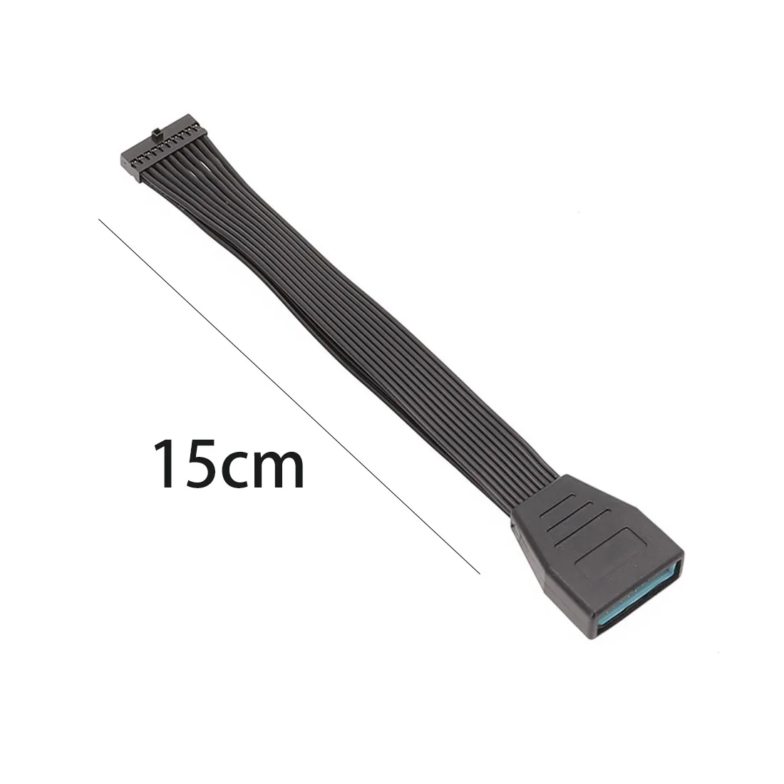 XT-XINTE 15 см USB 3 0 20Pin 19Pin штекер-гнездо материнской платы адаптер компьютерный кабель