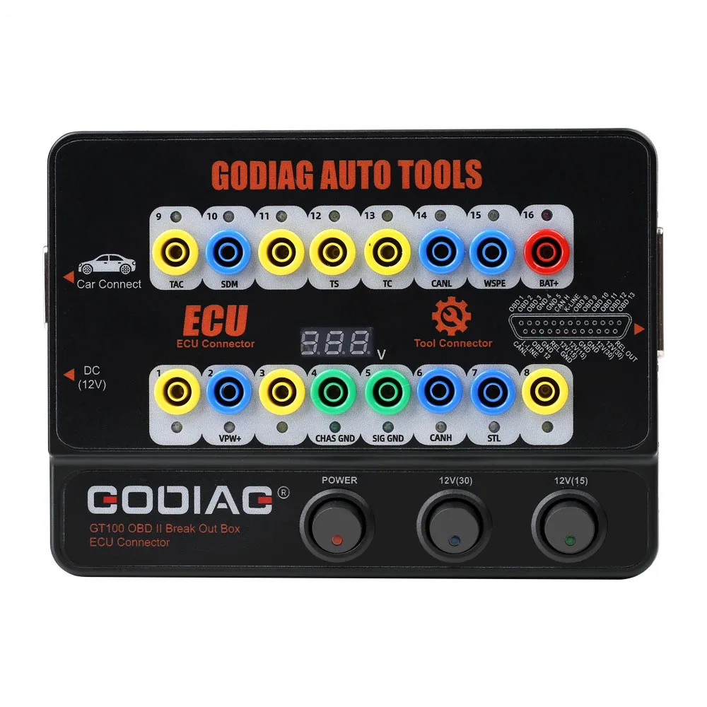 Автомобильный инструмент GT100 блок блокировки OBDII мощный разъем ECU