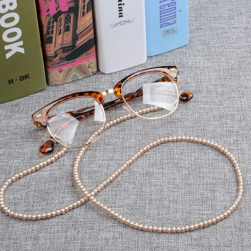 Новые женские элегантные оправы для очков ручной работы с имитацией жемчуга