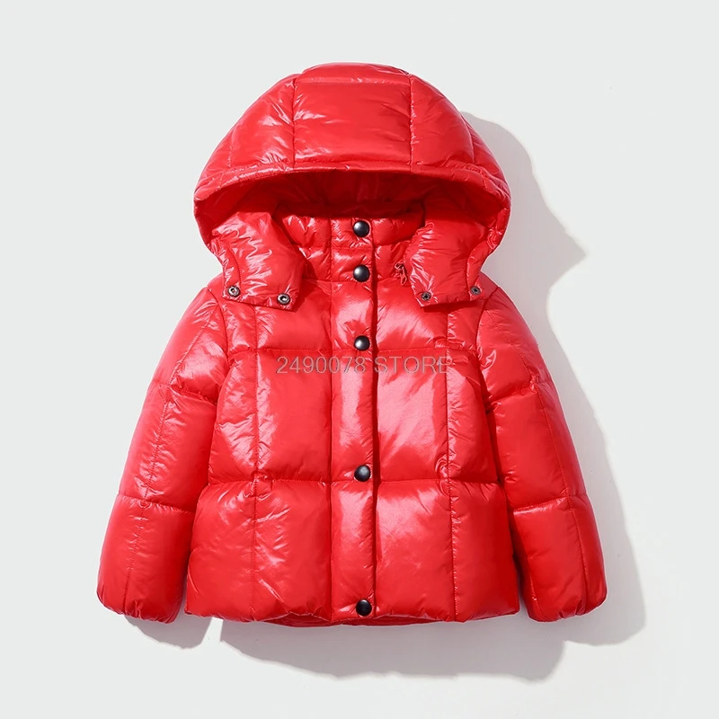 Школьный детский плащ для мальчиков и девочек зимняя плотная теплая куртка с