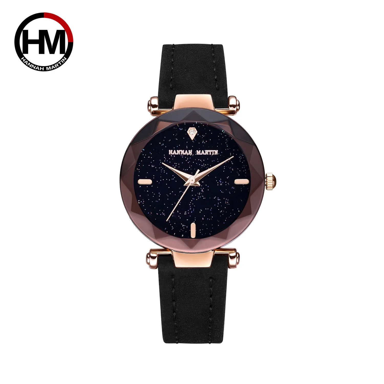 HM часы женские Кристалл бриллиант Стразы звездное небо дамское платье наручные