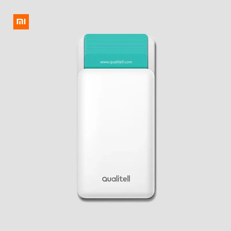 Xiaomi Mijia Qualitell бизнес-держатель для карт, дизайн слайдов, для хранения визиток, электронных визиток, тонкий Простой Чехол для карт