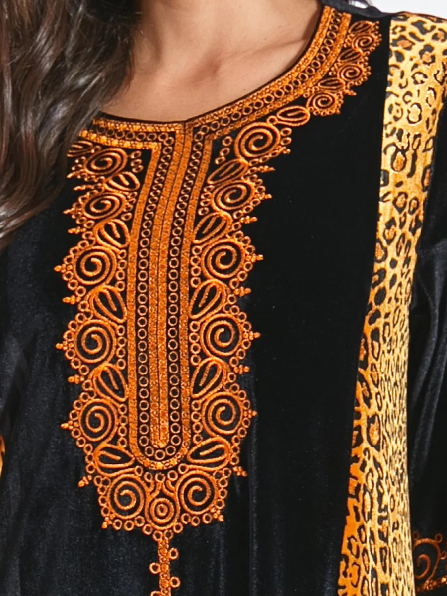 

Kaftan Dubai Velvet Abaya Muslim Hijab Dress Turkey Robe Musulmana De Moda Islam Clothing Dresses For Women Vestidos Morocco