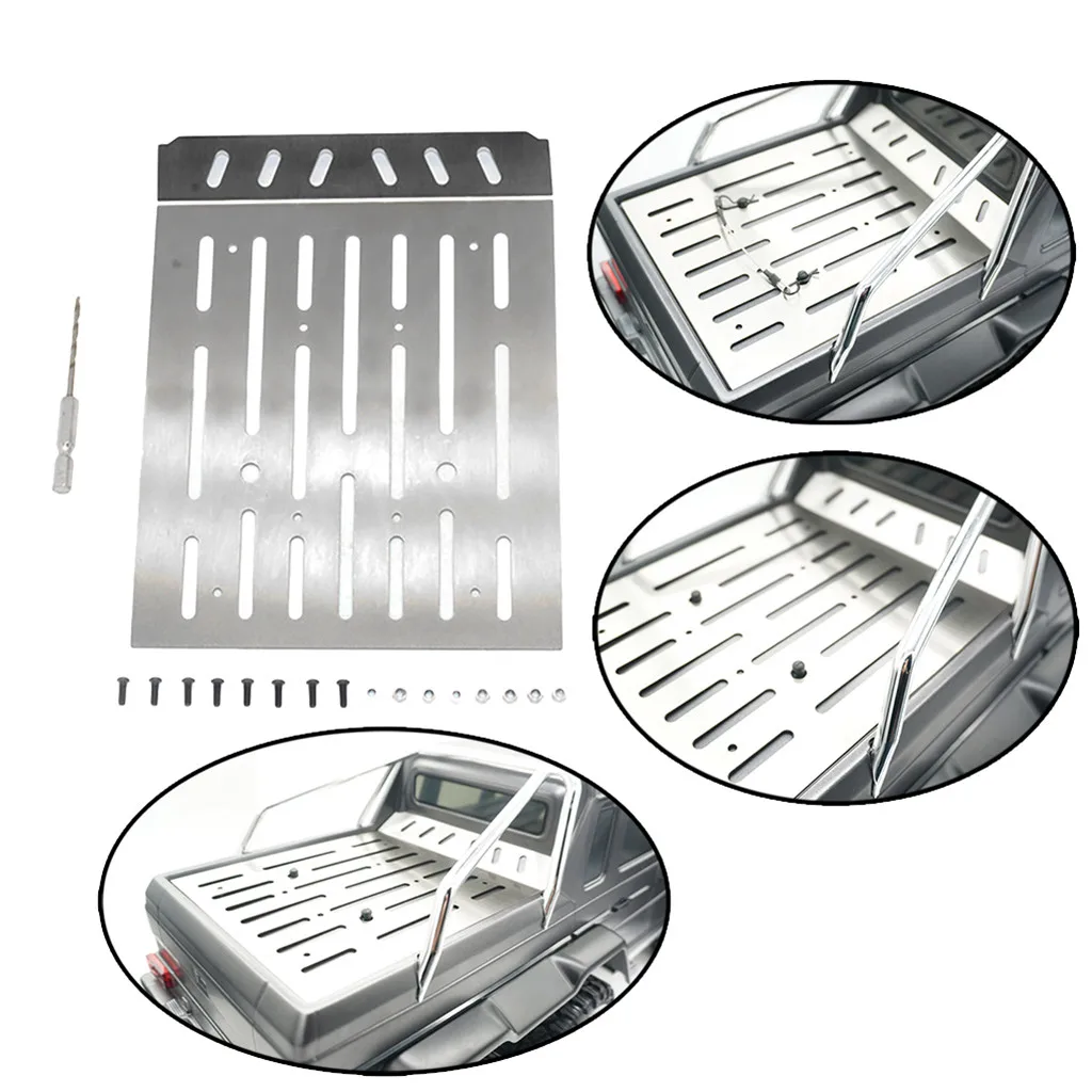 GPM гоночная пластина багажника из нержавеющей стали для trx6 G63 6X6 RC автомобильные