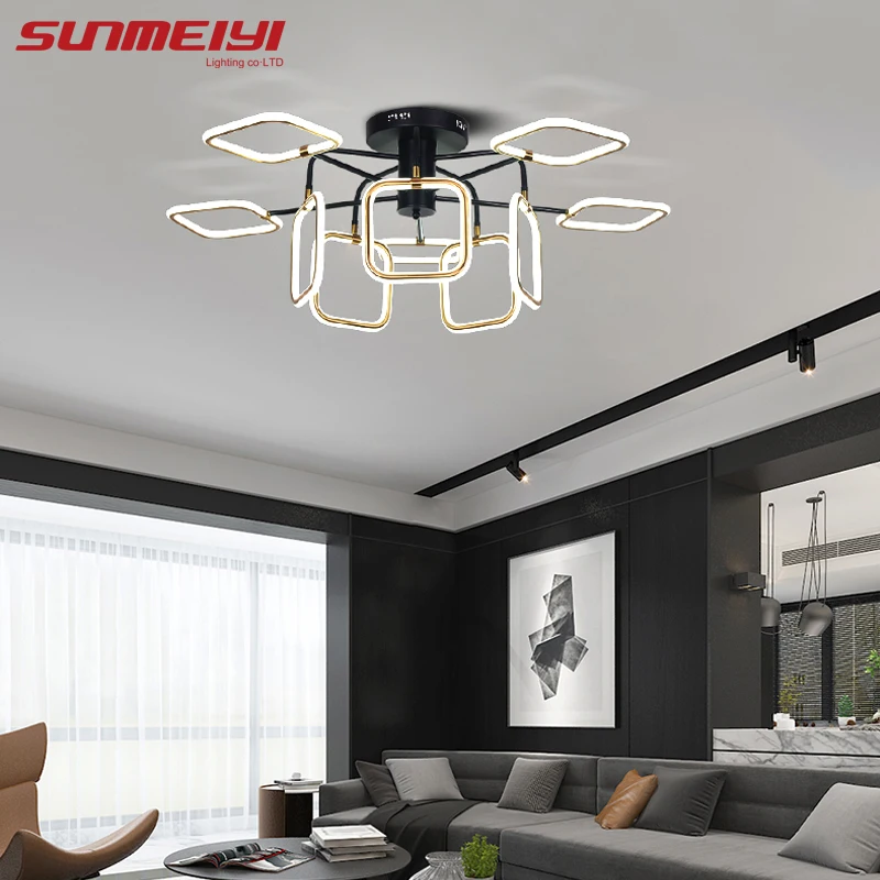 Скандинавские потолочные светильники Креативный светодиодный Алюминиевый