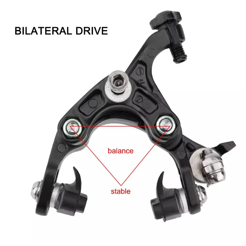 Суппорт тормоза для дорожного велосипеда MEROCA двойной поворот из алюминиевого