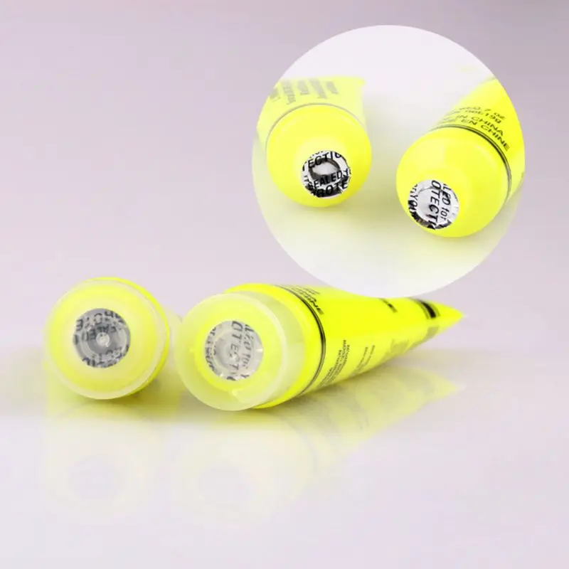 

6 Pcs Set Face & Body Paint Neon Glow in the Dark for Rave Festival Party