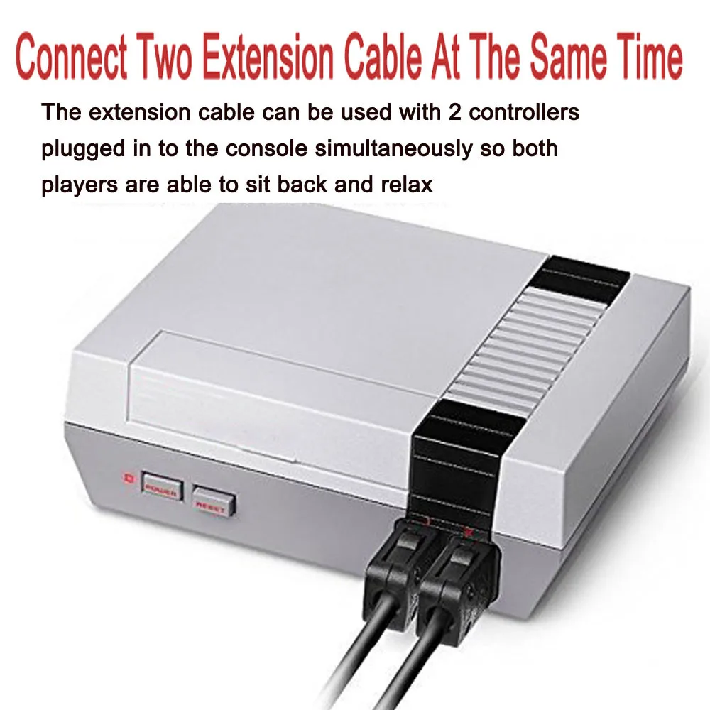 2 шт. 3 м Удлинительный кабель для контроллера SNES Classic шнур питания Super Nintendo