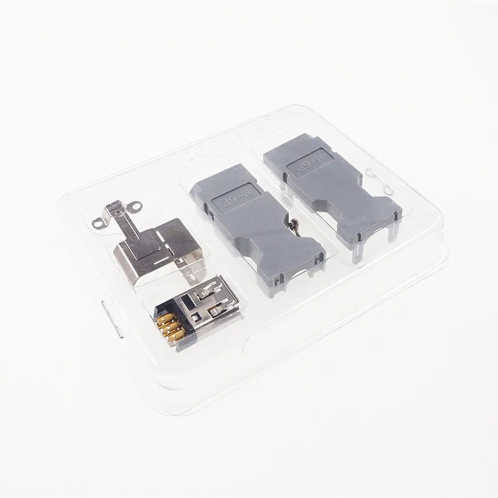 1 шт. IEEE 1394 SM-6 P 6-позиционный последовательный разъем I/O припой свободно висящий в