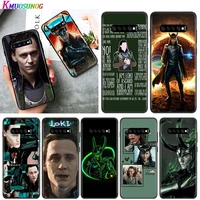marvel avengers loki for samsung galaxy s21 s20 fe s10e s10 s9 s8 s7 s6 lite plus edge ultra 5g silicone phone case
