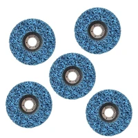 5pcs 125mm diameter cleaning strip wheel grinding abrasive disc for angle grinder paint rust grinder remover tools