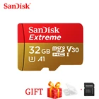 Двойной Флеш-накопитель SanDisk Бесплатная доставка экстремальных микро SDtf карты U3 A2 карты памяти 32 Гб 64 Гб 128 ГБ 256 ГБ TF карта для Камера Дрон cartao de memoria