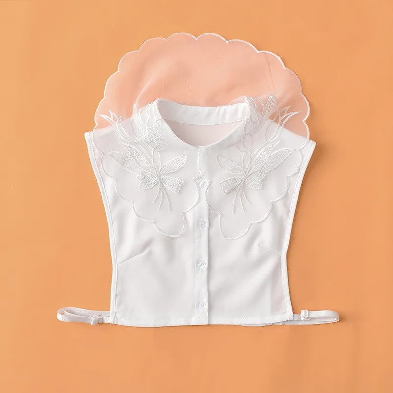 Женская шифоновая рубашка с воротником стойкой без рукавов|Рубашки| |