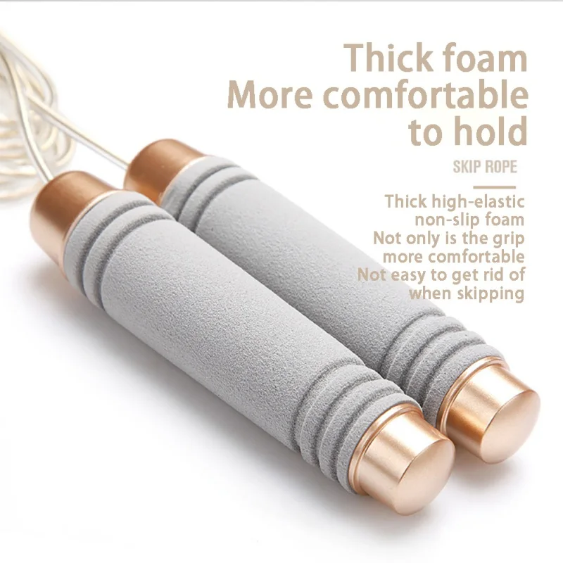 

Hot! 3m Jump Ropes Steel Wire Jump Rope Belt Bearing For Aerobic Exercise Like Speed Training Endurance Training Fitness Gym