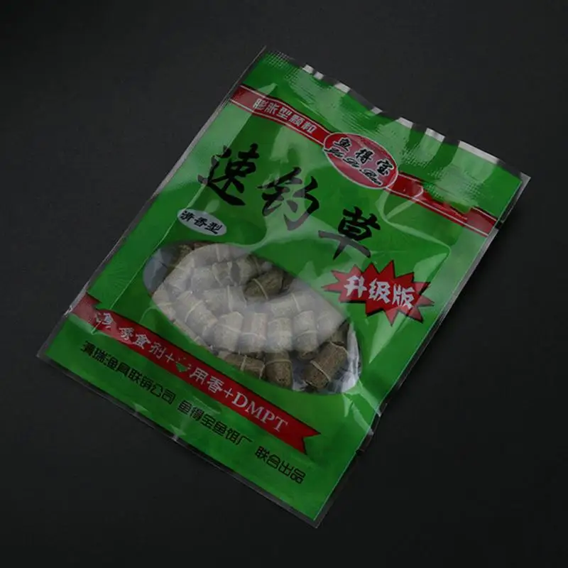 60 70 штук пакет приманки Красный запах трава наживка для ловли Карпов грубые