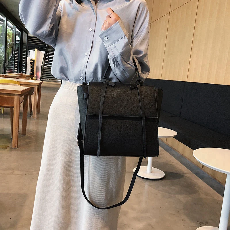 Женская сумка на плечо большая кожаная вместительная модная мессенджер женские