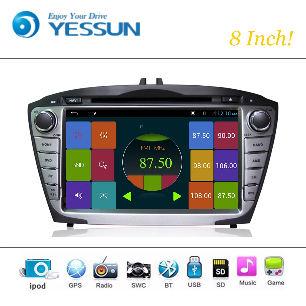 Автомобильный dvd плеер система Wince для Hyundai Ix35 Авторадио стерео GPS навигация