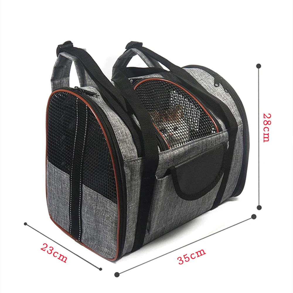 Складной вместительный рюкзак-переноска для кошек и маленьких собак | Дом сад