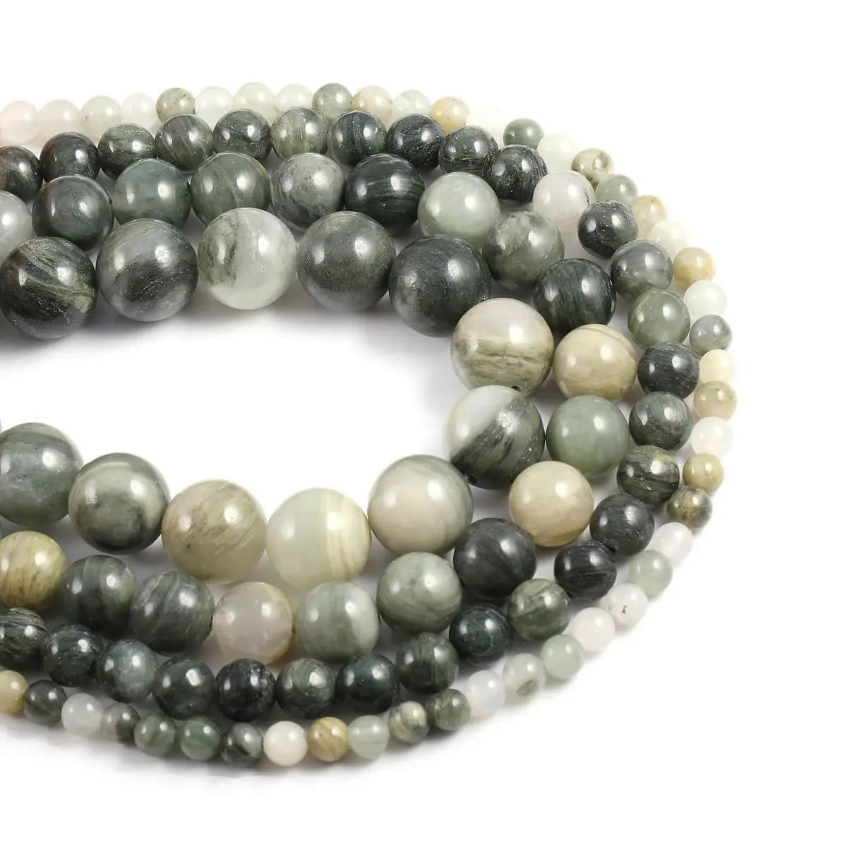 Круглые Бусины Из рутилированного кварца круглые бусины россыпью из