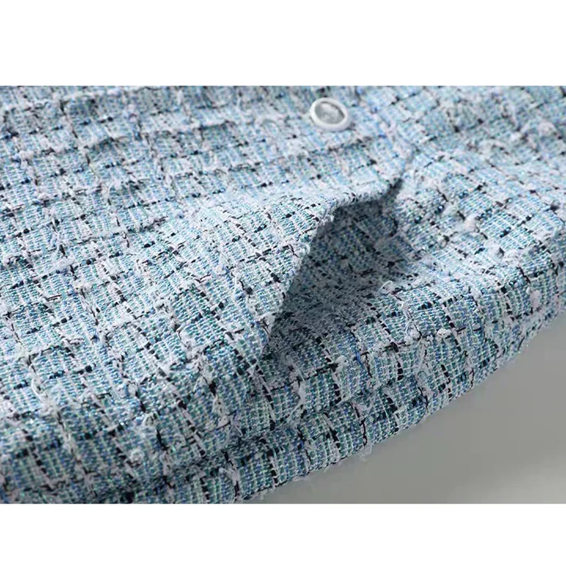 Женские повседневные брюки в стиле ретро Синие Клетчатые Брюки до щиколотки с