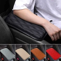 universal car center console cover pad car armrest seat box cover leather auto armrest cover