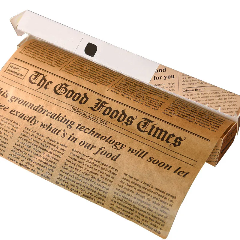 3 м Еда Класс смазка Бумага пергамент сэндвич Гам пищевая вощеная бумага