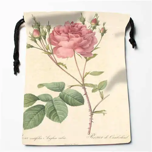 Custom Printing Beautiful Flower Drawstring Shopping Bags Travel Storage Pouch Swim Hiking Toy Bag Unisex Multi Size18-12-05-54 | Багаж и