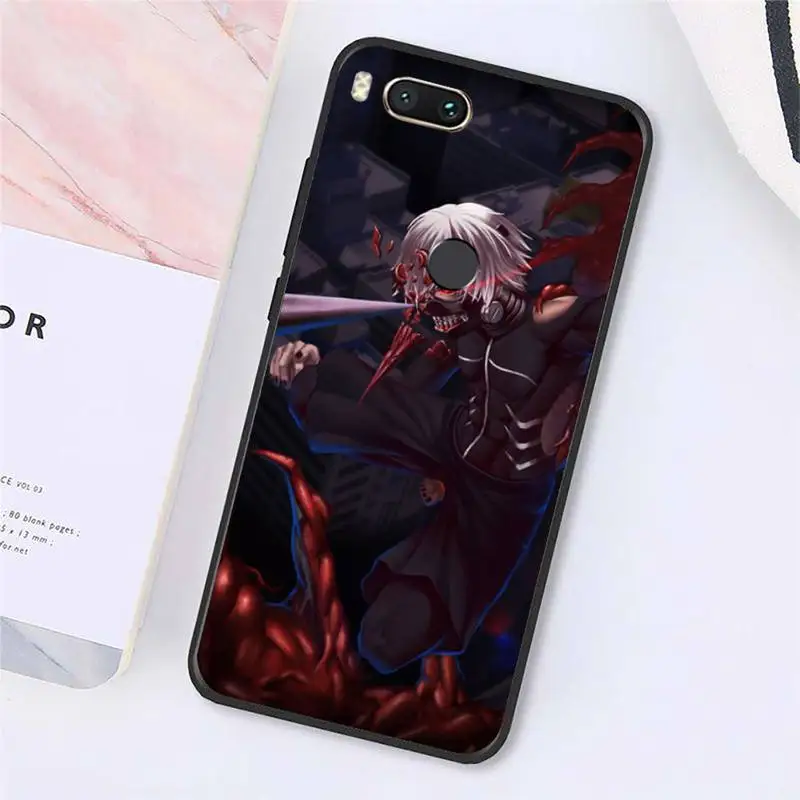 

Tokyo Ghouls Japan anime Phone Case For Xiaomi Redmi note 7 8 9 t k30 max3 9 s 10 pro lite Luxury brand shell funda coque