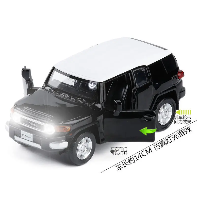 Модель литая автомобиля в масштабе 1:32 для Toyota FJ CRUISER коллекция роскошные игрушки
