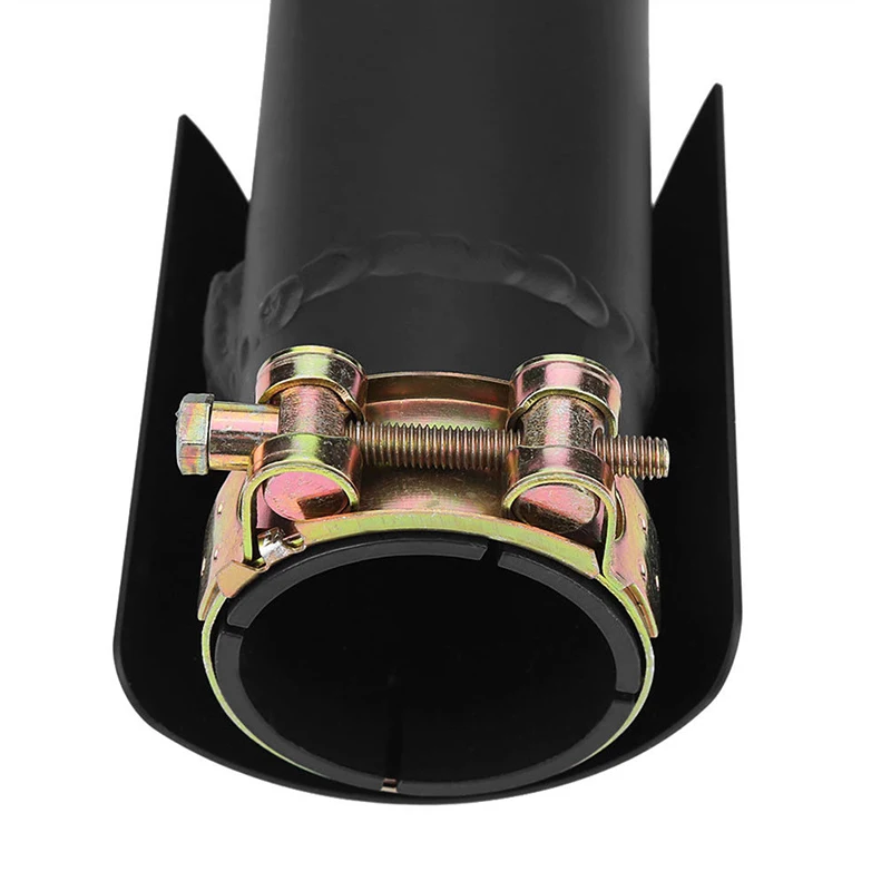 

1PC Dual Outlet Motorcycle Exhaust Muffler Tail Pipe Slip On 51mm Universal