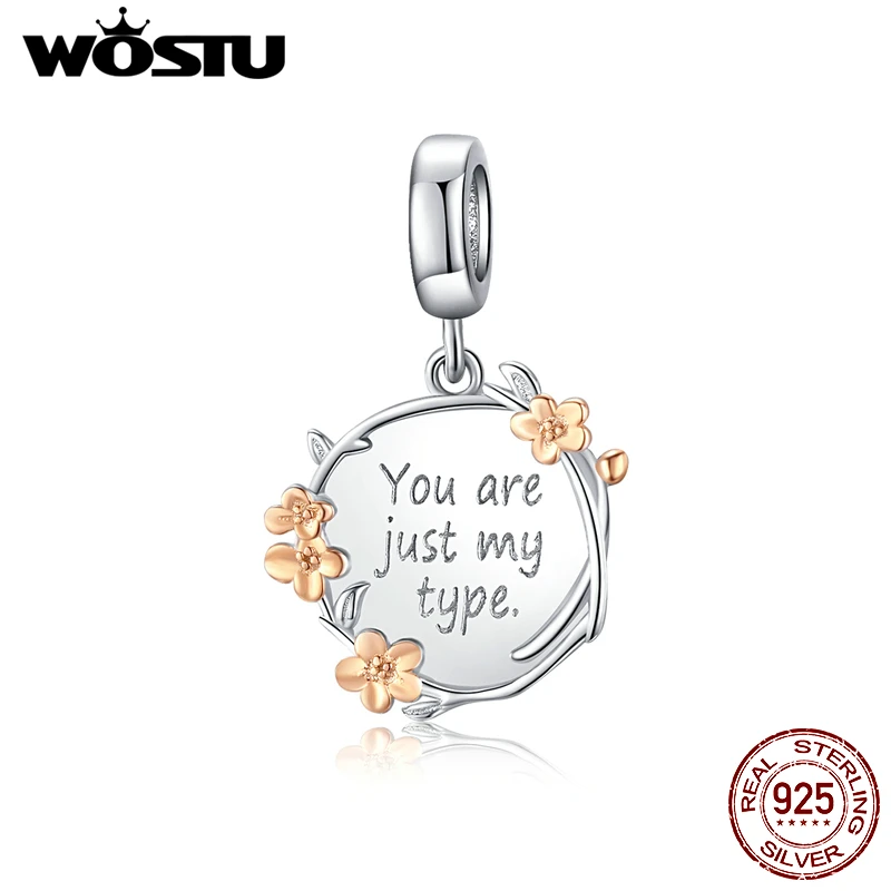 Подвеска для браслета в виде Розы|Ювелирные шармы| |