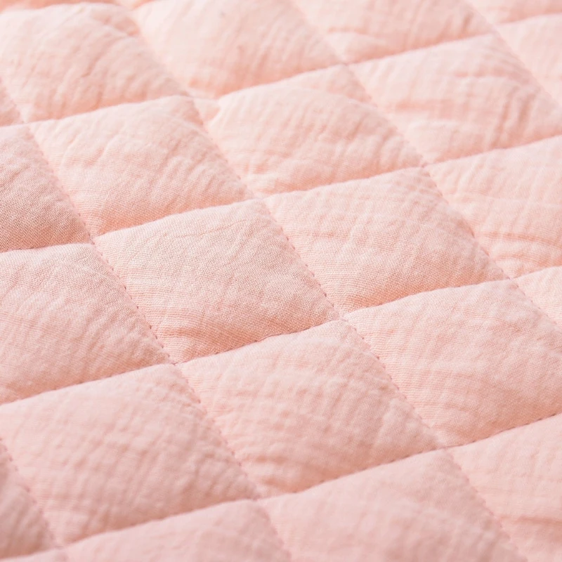 

24BE Baby Bed Bumper Double-faced Detachable Newborn Crib Around Cot Protector Kids Room Decor Machine Washable