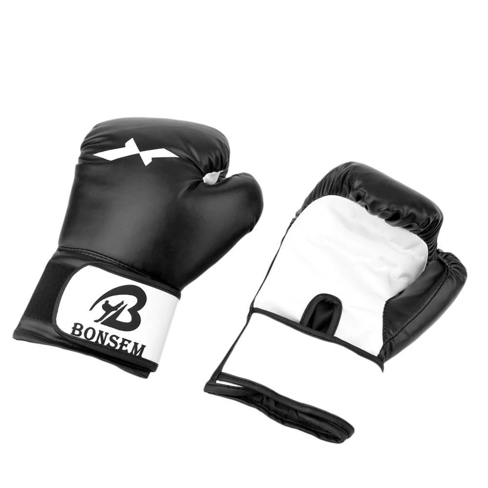 Бразильские боксерские перчатки Muay Thai из искусственной кожи для женщин и мужчин