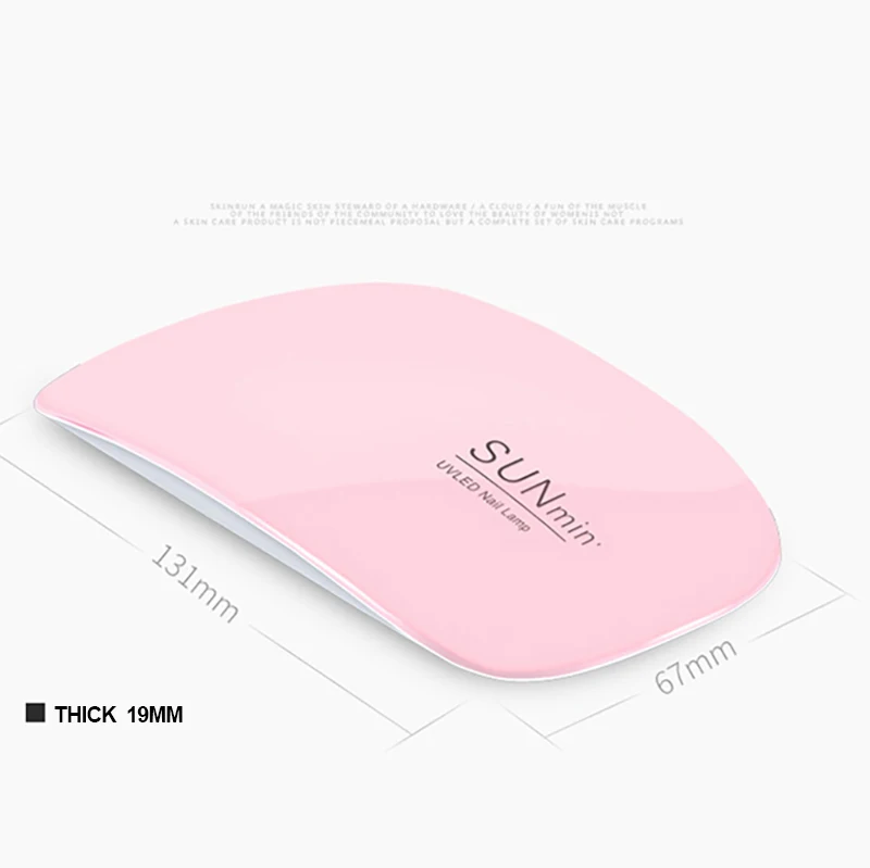 УФ лампа для сушки гель лака с USB кабелем 6 Вт|Принадлежности дизайна ногтей| |