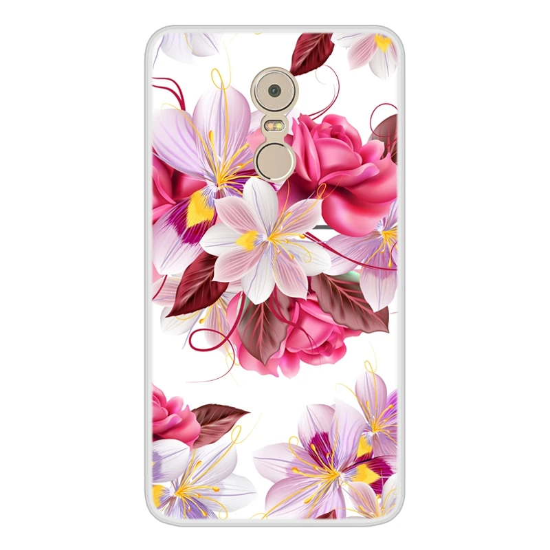 Case For Lenovo K6 Note Soft Silicone TPU Chic Pattern Printing Phone Cover Cases In Stock |
