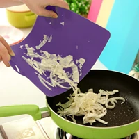 plastic cutting board foods classification boards outdoors camping vegetable fruits meats bread chopping blocks