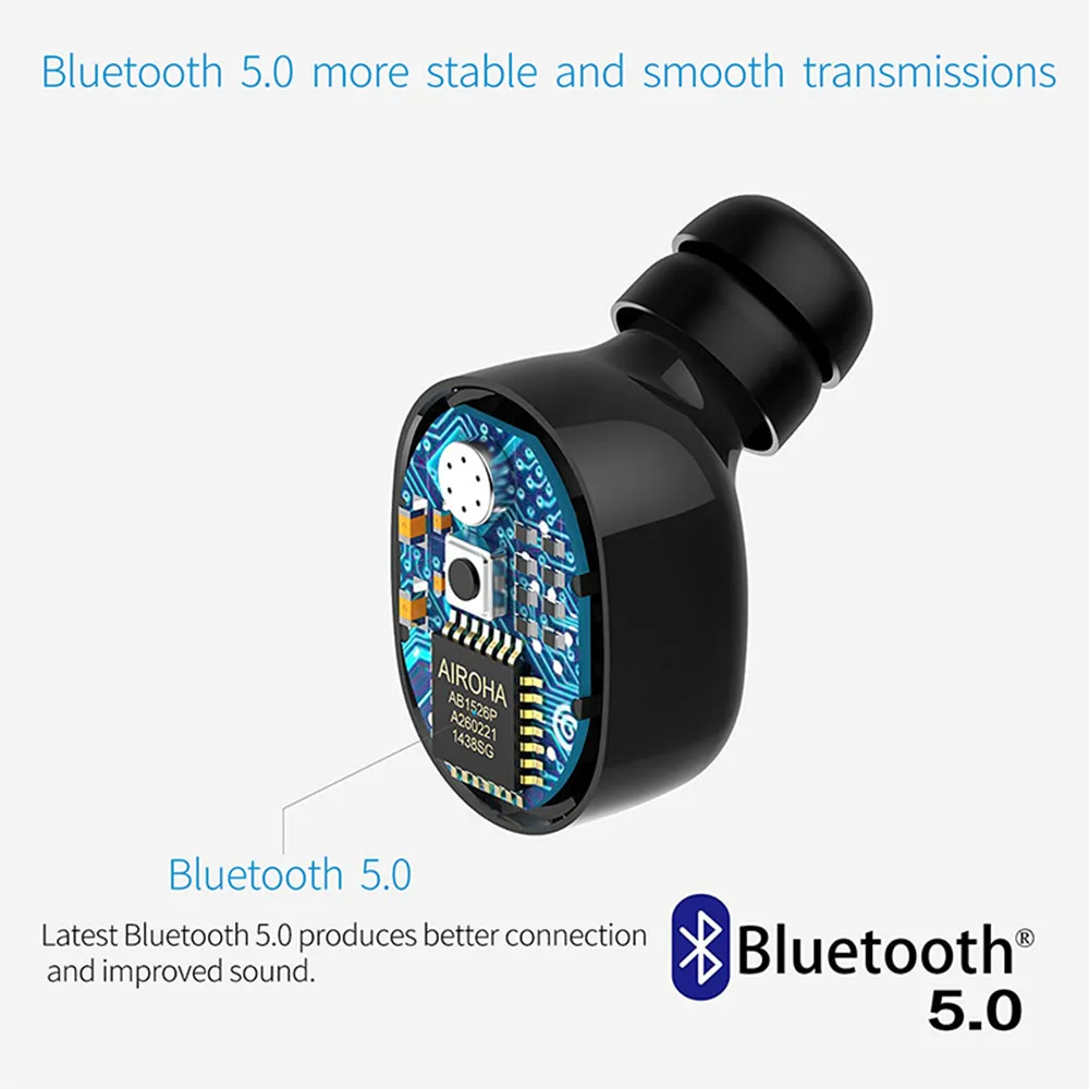 TWS, Bluetooth наушники V5.0, двойные, пшеничный вызов, в ухо, Спортивная гарнитура, IPX5, водонепроницаемая, мини стерео гарнитура, 600 мА/ч, зарядная коробка