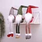 Рождественские украшения, большой размер 50x11, безлицевая кукла, подвеска, украшение на окно, с рождеством, с новым годом 2022, Подарочный венок