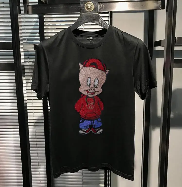 

Короткая футболка, Мужская брендовая одежда, Женская футболка высокого качества, мужские и женские футболки, Лидер продаж