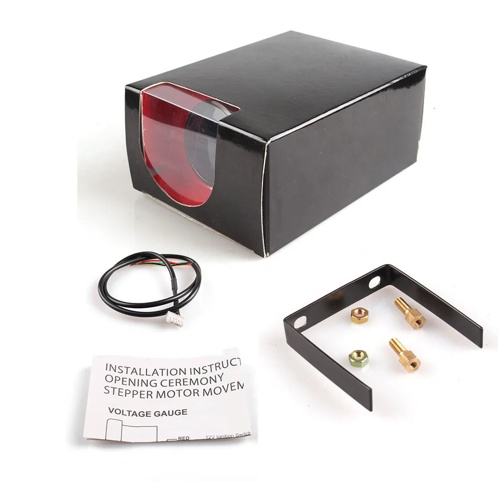 Автомобильный манометр вольтметр-Тахометр 52 мм для измерения температуры и